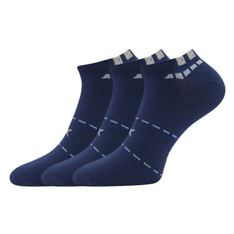 VOXX ponožky Rex 16 tmavo modré 3 páry 119712 Boma