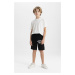 DEFACTO Boy's Printed Shorts