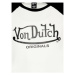 Von Dutch S dlhými rukávmi Lane 6 324 009 Biela Relaxed Fit