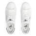 Calvin Klein Jeans Sneakersy Bold Vulc Flatf Lace Lth Met YW0YW01393 Biela