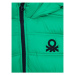 United Colors Of Benetton Vatovaná bunda 2WU0CN016 Zelená Regular Fit