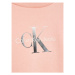 Calvin Klein Jeans Úpletové šaty Gradient Monogram IG0IG01677 Ružová Relaxed Fit