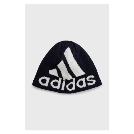 Čiapka adidas Performance Big Logo , tmavomodrá farba,