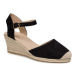 Jenny Fairy Espadrilky WYL2610-2 Čierna