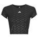 adidas  Hyperglam Training Emboss T-Shirt  Tričká s krátkym rukávom Čierna