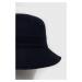 Detský bavlnený klobúk Tommy Hilfiger tmavomodrá farba, bavlnený