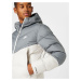 Nike Sportswear Zimná bunda  sivá / prírodná biela