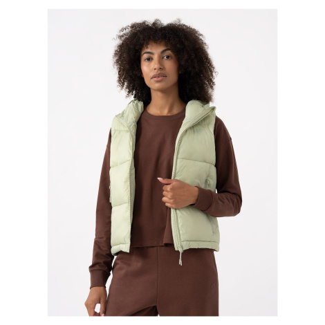Women's quilted vest 4F