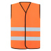 Korntex Soltau Unisex reflexná vesta KX167 Signal Orange