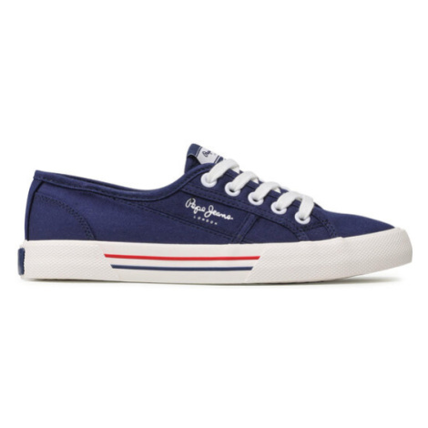 Pepe Jeans Tenisky Brady W Basic PLS31287 Tmavomodrá