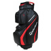 TaylorMade Deluxe Cart Bag Black/Red Cart Bag