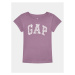 Gap Tričko 787216-08 Fialová Regular Fit