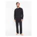 Pánske pyžamo PANT SET 000NM2510E UB1 čierne - Calvin Klein