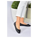 Fox Shoes Black Women's Daily Flat Flats