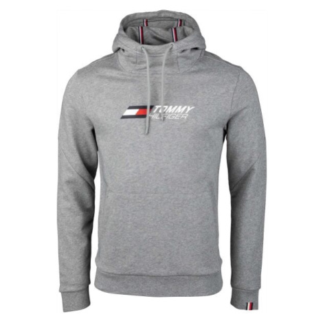 Tommy Hilfiger ESSENTIALS Pánska mikina, sivá, veľkosť