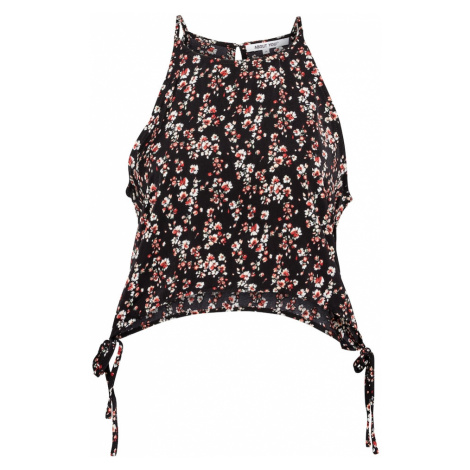 ABOUT YOU Top 'Marlene'  ružová / čierna