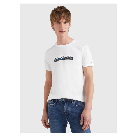 White Men's T-Shirt Tommy Hilfiger - Men