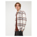 LC Waikiki Regular Fit Long Sleeve Plaid Men's Lumberjack Shirt Jacket