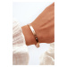 Rose Gold Lauren Cubic Zirconia Steel Bracelet