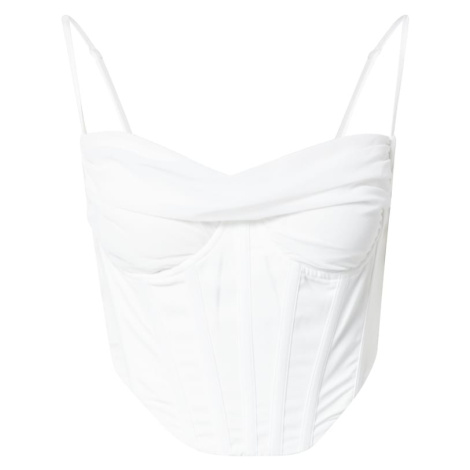 Bardot Top  biela