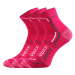 Voxx Franz 03 Unisex športové ponožky - 3 páry BM000000640200101266 magenta