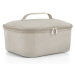 Termobox Reisenthel Coolerbag M pocket Herringbone sand