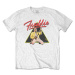 Freddie Mercury Tričko Triangle Unisex White