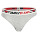 Tommy Hilfiger TOMMY JEANS ID-THONG Dámske tangá, sivá, veľkosť