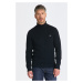 ROLÁK GANT COTTON CABLE TURTLE NECK EVENING BLUE