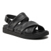 Calvin Klein Sandále Padded Criss Cross Sandal HM0HM01482 Čierna