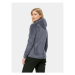 Jack Wolfskin Fleecová mikina Rotwand Hooded Fz 1710742 Tmavomodrá Regular Fit