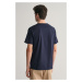 TRIČKO GANT CONTRAST SMALL LOGO TSHIRT EVENING BLUE