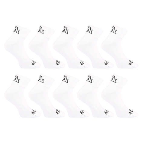 10PACK ponožky Styx členkové biele (10HK1061) S