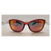 BLIZZARD-Sun glasses POLSF702140, rubber trans. dark red, Červená