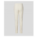 Nohavice Karl Lagerfeld Pants W/ Kl Logo Biela