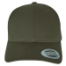 Curved Classic Snapback Cap - Khaki