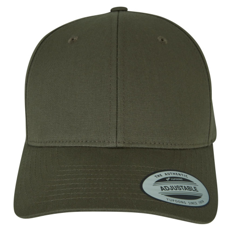 Curved Classic Snapback Cap - Khaki