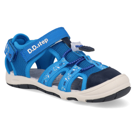 Dětské sandály D.D.step - G065-51748 Bermuda blue modré