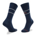 Tommy Hilfiger Súprava 2 párov vysokých pánskych ponožiek 701218704 Tmavomodrá