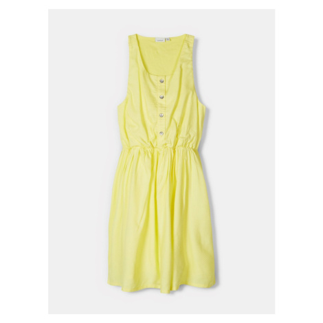 Yellow girl's dress name it Haysha - unisex