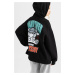 DEFACTO Cool Oversize Fit Printed Thick Fabric Sweatshirt