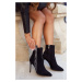 Women's Heeled Ankle Boots Black