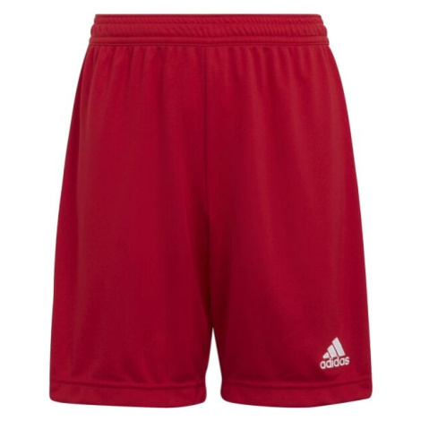 adidas ENT22 SHO Y Juniosrské futbalové šortky, červená, veľkosť