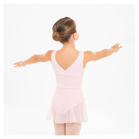 Dievčenská baletná zavinovacia suknička ružová
