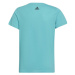 adidas LIN T Dievčenské tričko, zelená, veľkosť