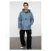 Trendyol Mint Regular Fit Kangaroo Model Winter Coat