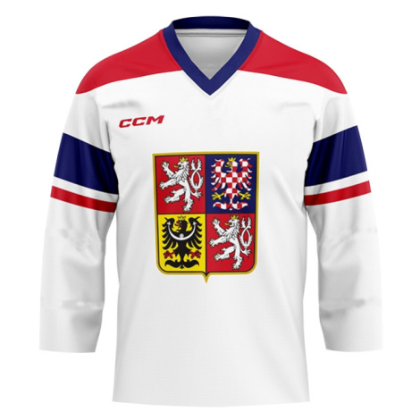 Hokejové reprezentácie hokejový dres Dominik Kubalík #81 2024 CCM Fandres replica white