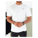 Pánske tričko s potlačou bielej farby Dstreet RX5466
