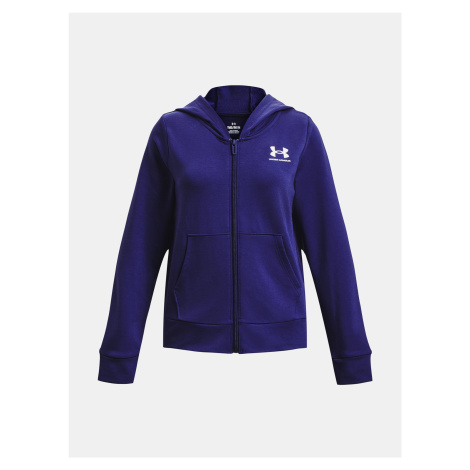 Mikina Under Armour UA Rival Terry FZ Hoodie-BLU