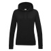 Just Hoods Dámska mikina s kapucňou JH001F Jet Black